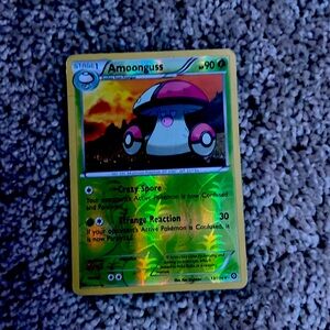 Amoonguss- shiny- Pokémon card